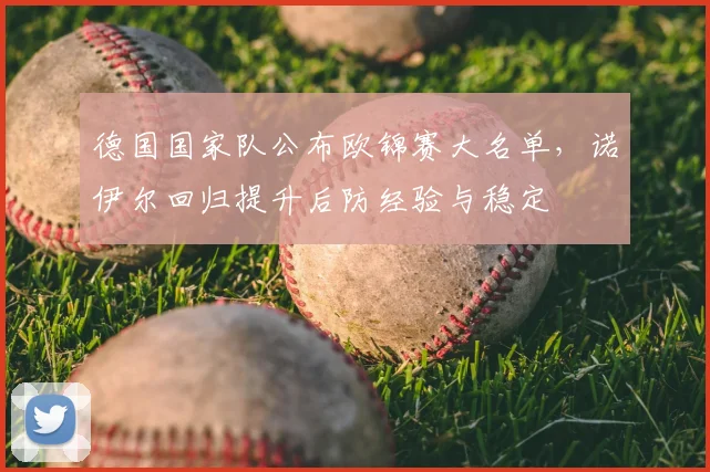 德国国家队公布欧锦赛大名单，诺伊尔回归提升后防经验与稳定